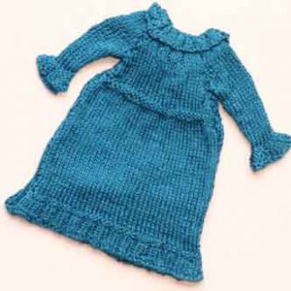 MK37 - Child's Pleat-Edged Dress