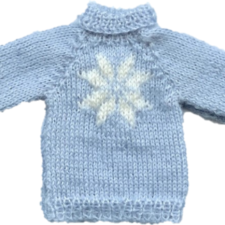LD040 - Adult's Snowflake Jumper & Hat