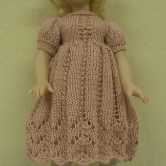 TT86 - Dress, hat and knickers for a 4" doll