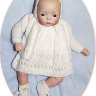 BF18 - Dress and Jacket for a Tiny Doll
