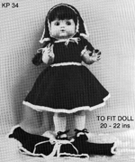 KP34 - To fit Doll 20-22"