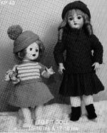 KP43 - To fit Doll 15-16" and 17-18"