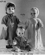 KP44 - To fit Doll 16, 18 & 20"