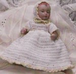 KP74 - Crochet Outfit to fit a 6" doll