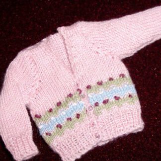 JM73 - Fair isle Cardigan