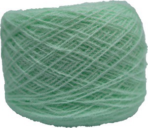 Mint 1 1/2ply acrylic yarn