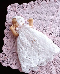 JM11 - Pretty Lace Dress and Shawl