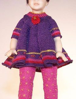 K10 - Purple Dress and Leggings