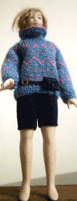 L17 - Blue Fair-Isle