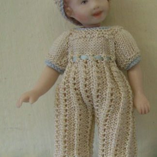 TT87 - Long romper suit for a 3 1/4" doll
