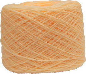 Peach 1 1/2ply acrylic yarn