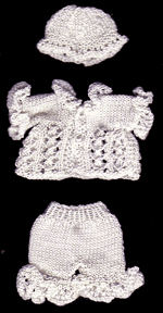 SO38 - Lacy Rib Pram Suit