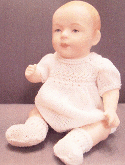 TT34 - Romper suit for a 5" porcelain doll